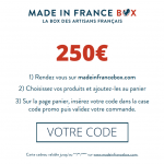 Carte Cadeau Made in France Box 250€