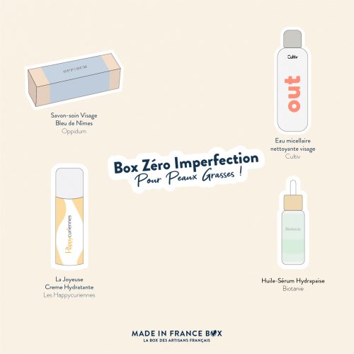 Box Zéro Imperfection Pour Peaux Grasses
