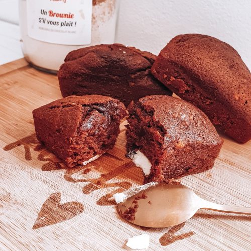 Brownie double chocolat à préparer - sans gluten et vegan