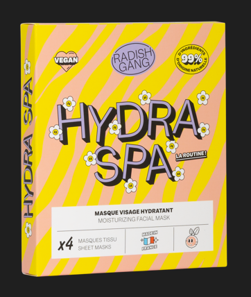 PACK HYDRA SPA x4 Coffret 4 masques hydratants