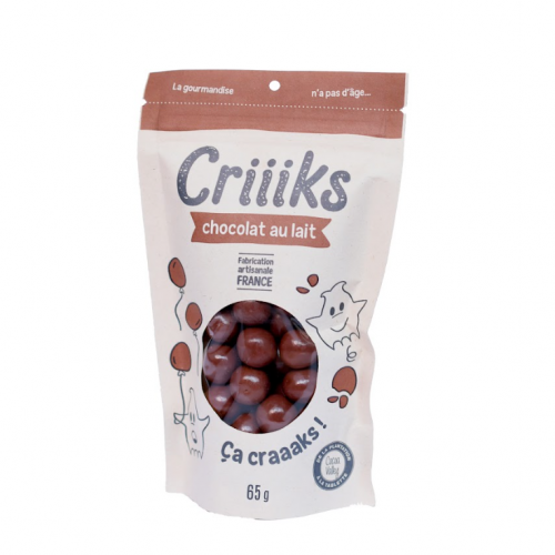 Billes de Céréales au Chocolat au Lait Criiiks