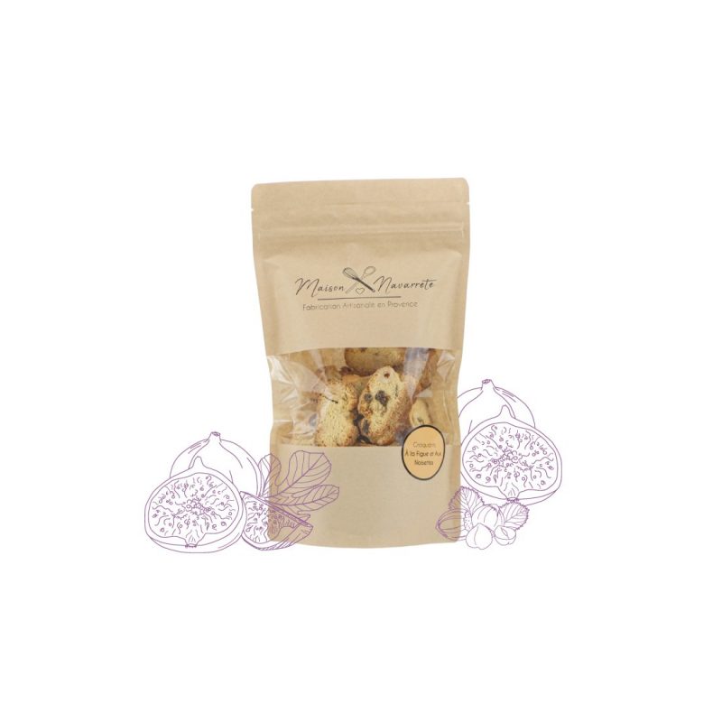 Croquants figue noisettes BIO 100g